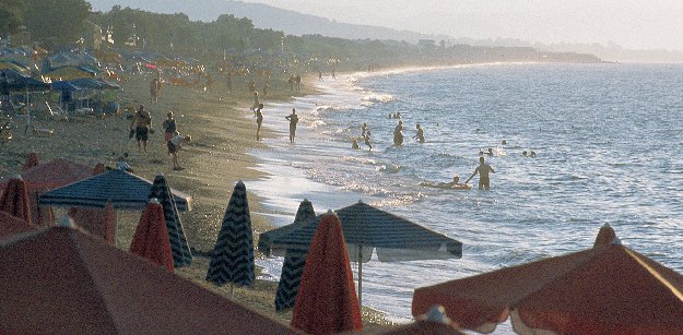 Platanias beach